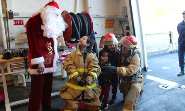 Coast Guard welcomes Unalaska aboard the Kimball Express