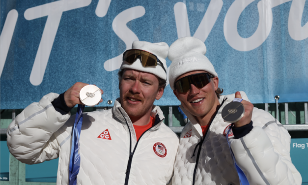 Anchorage’s Schumacher earns silver in cross-country team sprint