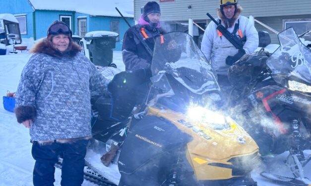 Northwest Arctic trio sets out on monthlong voter education mission, by snowmachine